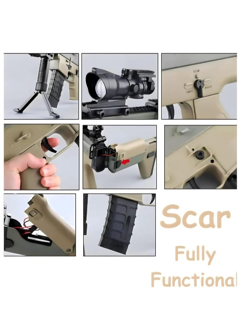 SCAR Electric gel ball blaster gun - Image 3